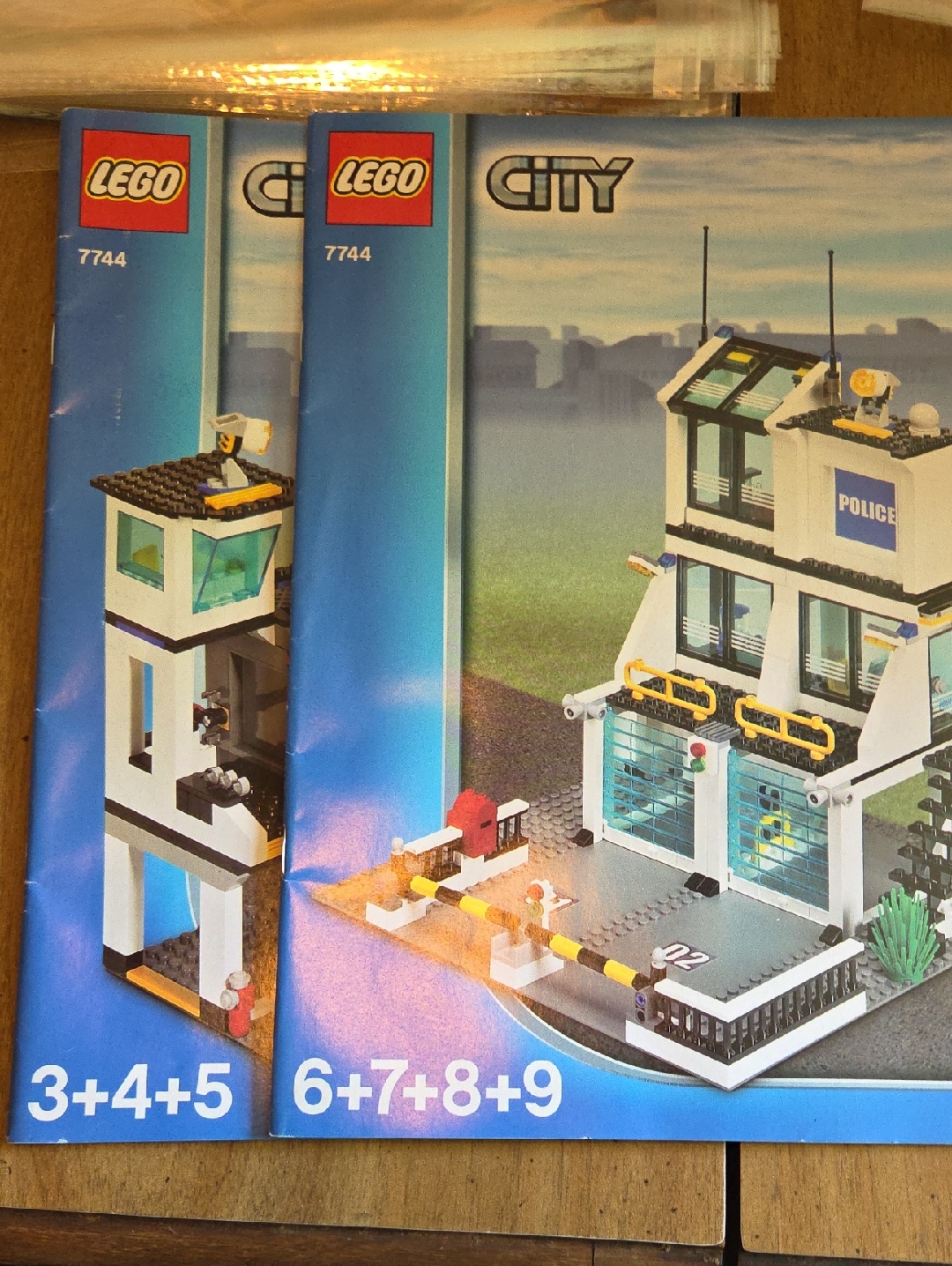 Lego City Police Headquarters Set 7744 Released In 2008 Manuals 3 Books